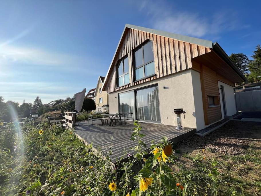 Ferienhaus Mountain View Six50 Mit Sauna Und Kamin In St. Andreasberg Sankt Andreasberg Ngoại thất bức ảnh